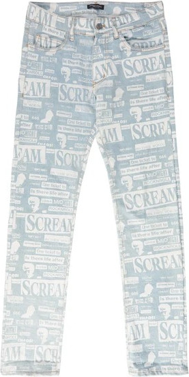 Midnight Studios Blue Collage Slim Fit Jeans