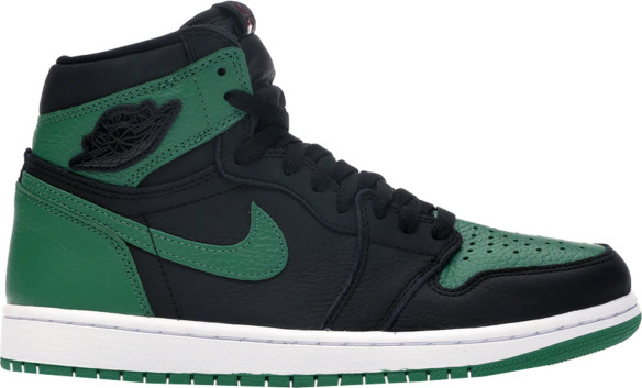 Nike Air Jordan 1 Retro High Pine Green Black Sneakers