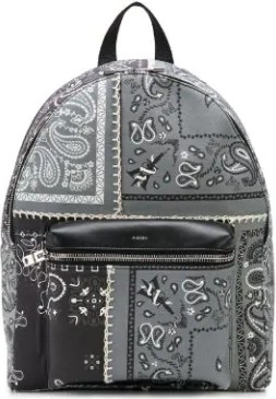 Amiri Bandana Patchwork Backpack