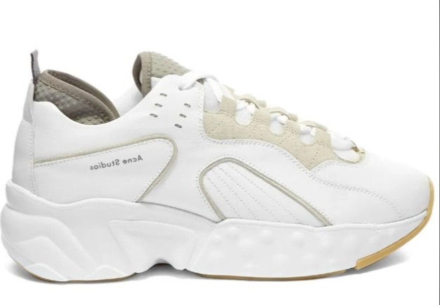 Acne Studios Rockaway Leather Oversize Sneakers