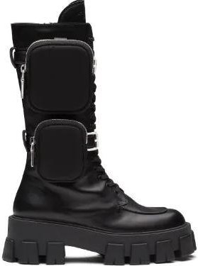 Prada Monolith Chunky Boots