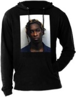 No Name Young Thug Mugshot Hoodie