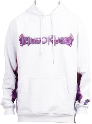 Muso Kuso Muso Kuso Fuego White Hoodie