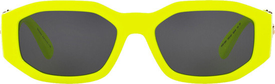 Versace Yellow Medusa Biggie Sunglasses