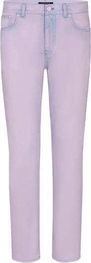Louis Vuitton Bleached Denim Slim Pants