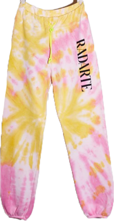 RODARTE Radarte Logo Tie Dye Sweatpant