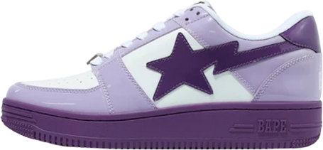 Bape 20th Annivesary Low M1 Purple Size 10