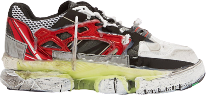 Maison Margiela Fusion Reconstructed Leather Sneakers