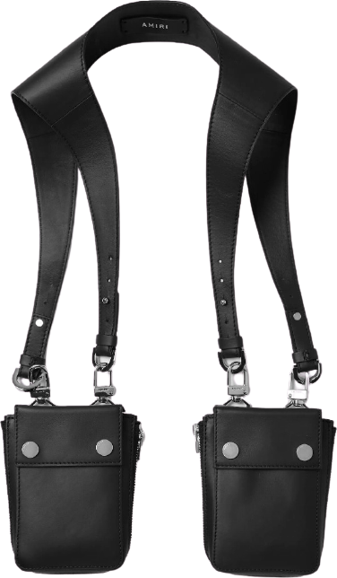 Amiri Leather Harness Bags