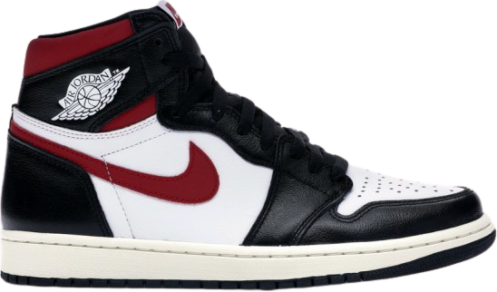 Jordan Jordan 1 Retro High Black Gym Red Sneakers