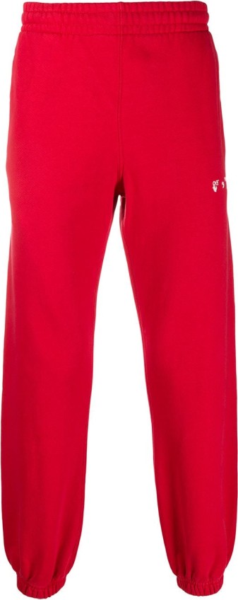 Off-White Embroidered Logo Track Pants