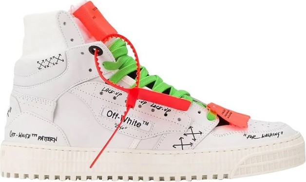 Off-White Off-Court 3.0 High Sharpie Distressed