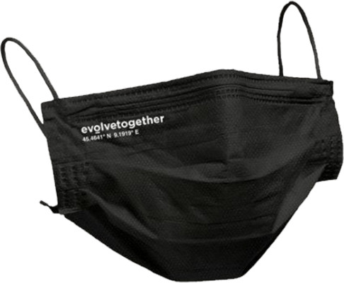Evolve Together Milan Face Black Mask