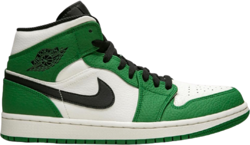 Nike Air Jordan 1 MID SE Pine Green Sneakers