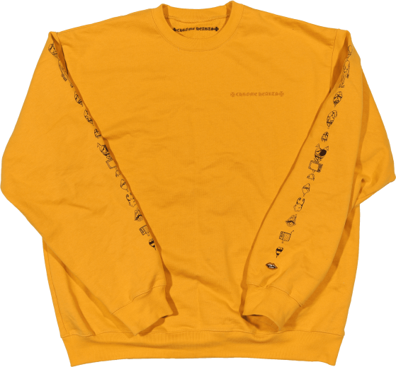 Chrome Hearts × Matty Boy Logo Crewneck Sweatshirt