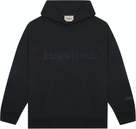 Fear of God Essentials 3D Silicon Applique Pullover Hoodie