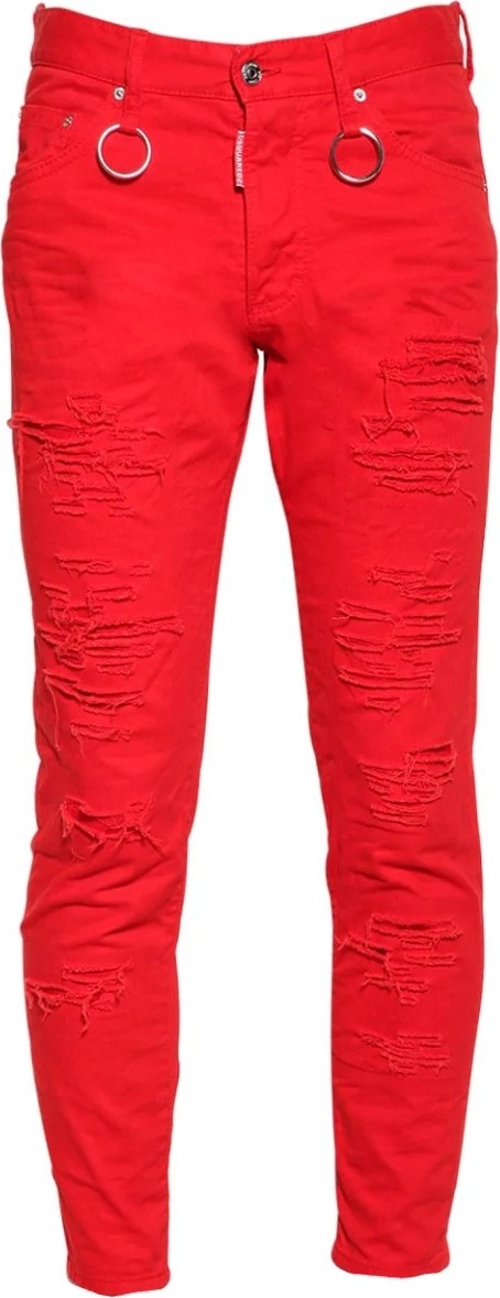 Dsquared2 15CM Skinny Dan Cotton Denim Jeans