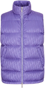 Dior Oblique Sleeveless Down Jacket