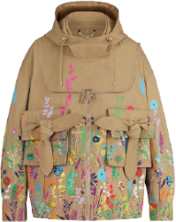 Louis Vuitton Flowers Embroidered Bee Keeper Blouson