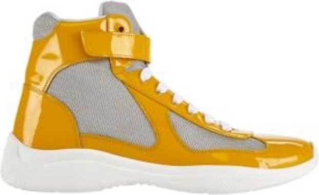 Prada Americas Cup Patent Leather Sneakers