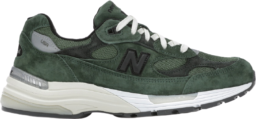 JJJJound × New Balance Green Sneakers