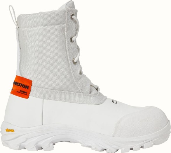 Heron Preston White Security Boots