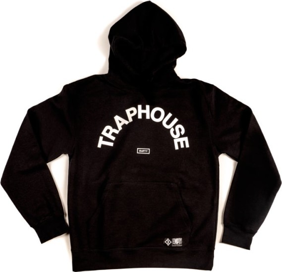 Empty Infamous Traphouse Black Hoodie