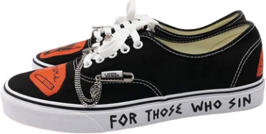 For Those Who Sin × Tuff Crowd Authentic Sneakers