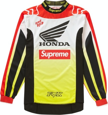 Supreme Honda Fox Racing Moto Red Jersey