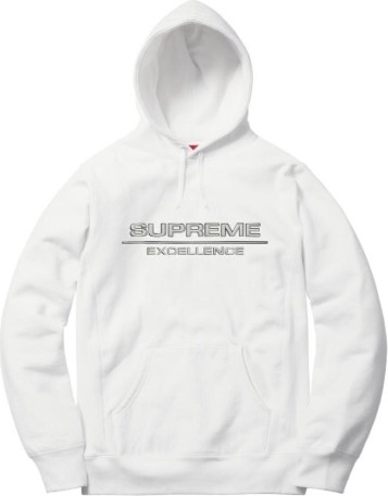 Supreme Reflective Excellence Hooded Sweatshirt