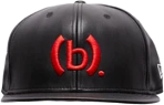 Bstroy Leather Logo Fitted Cap