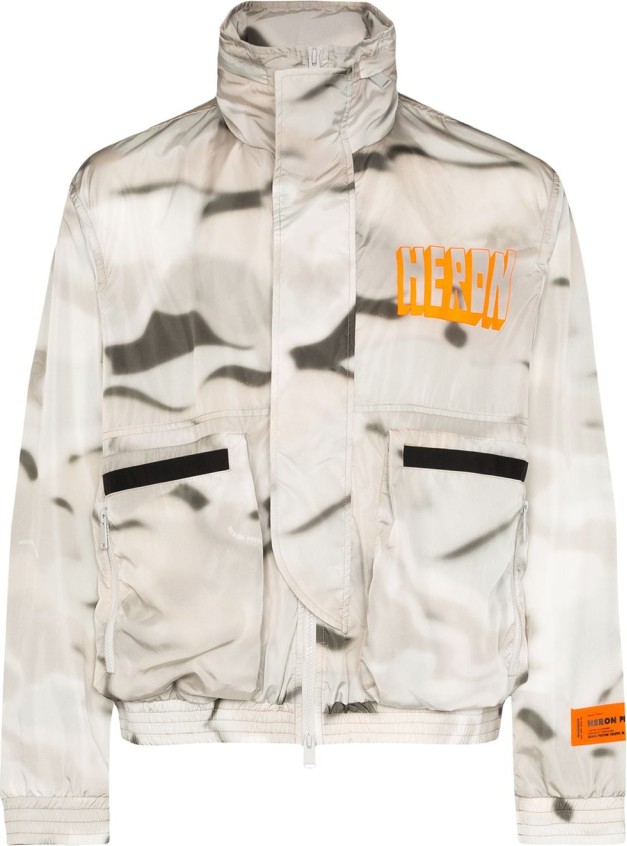 Heron Preston Camouflage Print Jacket