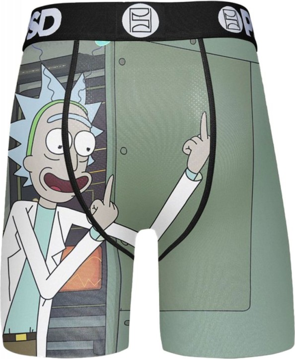 PSD Rick and Morty Flip Off Boxer Briefs