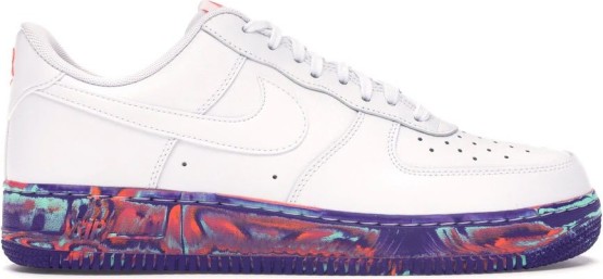 Nike Air Force 1 Low White Multi-Color Marble