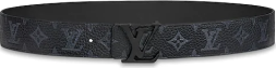 Louis Vuitton LV Shape Taurillon Shadow 40MM Reversible Belt