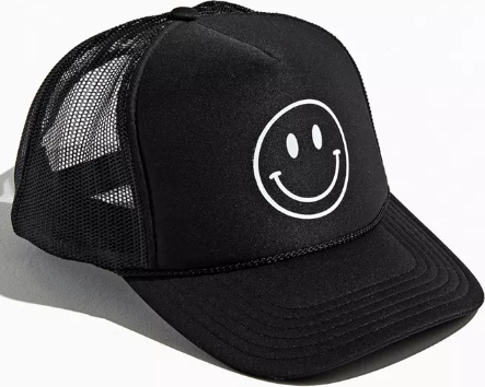 Urban Outfitters Smile Trucker Hat