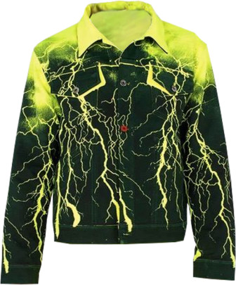 Marc Jacques Burton Pax Neon Yellow Lightning Jacket