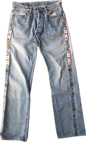 Kapital Studded Gemstone Jeans | WHAT'S 